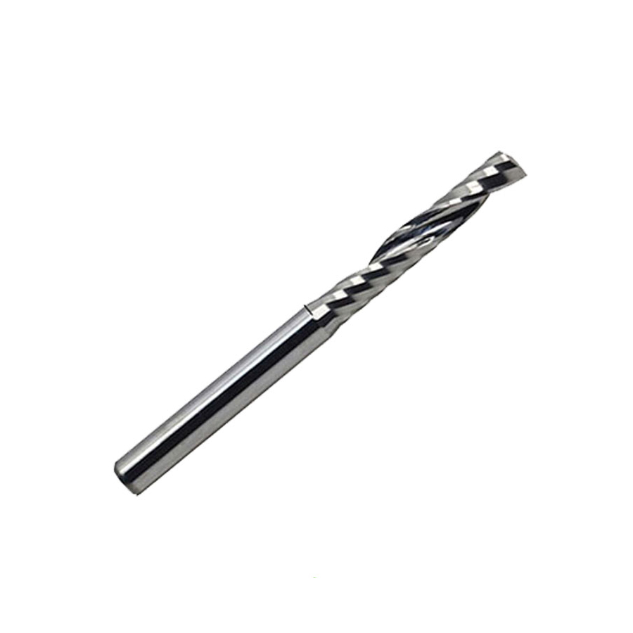 Mũi dao xoắn CNC 1 me dùng phay, cắt gỗ, nhựa, MDF, mica